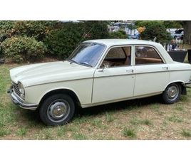 PEUGEOT 204 1972 PEUGEOT 204 BEIGE MANUEL, 4 VITESSES CONDUITE À GAUC...