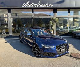 RS6 AVANT 4.0 TFSI V8 QUATTRO TIPTRONIC