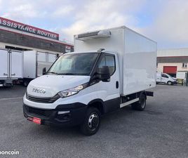 IVECO DAILY 35C14 CHÂSSIS CABINE ROUES JUMELÉES 2.3L 140 CH FRIGORIFIQUE AVEC CLIMATISATION, PORTE LATÉRALE (POSSIBILITÉ DE MONTAGE HAYON ÉLÉVATEUR) / FRIGO ROU