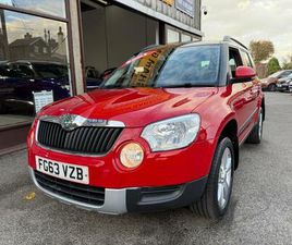 SKODA YETI 2.0 TDI SE PLUS 4WD EURO 5 5DR