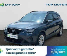 SEAT ARONA GARANTIE*AUTOMAAT*GPS*CARPLAY*SENSOREN*TOPWAY.BE