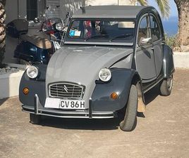CITROEN 2CV 2CV CHARLESTON, 80800KM, ORIGINALRAHMEN WACHSGEFLUTET, HINGUCKER