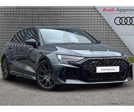 AUDI A3 SPORTBACK RS3 AUDI RS3 SPORTBACK CARBON BLACK TFSI QUATTRO S TRONIC