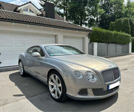 BENTLEY CONTINENTAL GT BENTLEY CONTINENTAL GT 6.0 W12 4WD FACELIFT GEPFLEGT COUPÉ MONACO