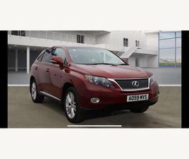 LEXUS RX RX 450H 3.5 450H V6 SE-I CVT 4WD EURO 4 (START/STOP) 5DR