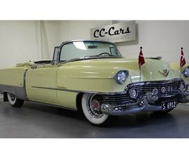 CADILLAC ELDORADO 1954 CADILLAC ELDORADO JAUNE AUTOMATIQUE CONDUITE À GAUCH...