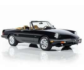 1988 ALFA ROMEO SPIDER GRADUATE