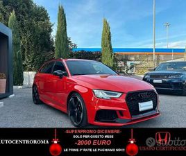 AUDI RS3 SPB 2.5 TFSI QUATTRO S TRONIC