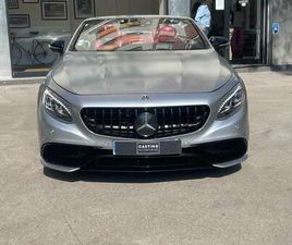 MERCEDES CLASSE S S 63 AMG CABRIOLET S 63 - BVA SPEEDSHIFT MCT CABRIOLET - BM 217 AMG 4-MATIC PHASE 1