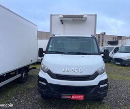 IVECO DAILY 35C15 CHÂSSIS CABINE ROUES JUMELÉES MOTEUR 3L À CHAÎNE DE DISTRIBUTION BVM6 EURO6 - CAISSE PENDERIE VIANDE