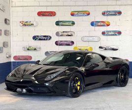 FERRARI 458 ITALIA SPECIALE 458 SPÉCIALE 4.5 V8 605CH