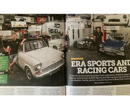 1961 FORD ANGLIA BLEU MANUEL, 4 VITESSES CONDUITE À DROIT...