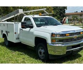 2015 CHEVROLET SILVERADO 3500HD 6.6L DURAMAX TURBO DIESEL REG CAB UTIL
