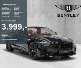 BENTLEY CONTINENTAL GTC SPEED BENTLEY CONTINENTAL GTC SPEED NAIM, FRONT SEAT COMFORT