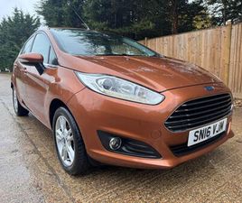 2016 FORD FIESTA 1.0 ZETEC (80PS) (START/STOP) 5D
