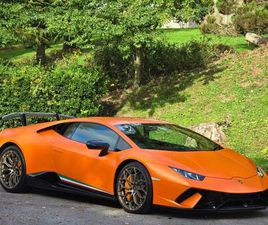 2018 LAMBORGHINI HURACAN LP 640-4 PERFORMANTE 2DR 1 OF 199 FINISHED IN THIS COLOUR COUPE PETROL ...
