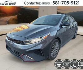 KIA FORTE USED 2023 KIA FORTE GT-LINE *CUIR *TOIT *GPS *CAMERA *CARPLAY *SIEGES VENTILES