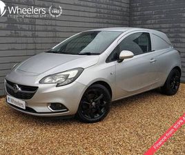VAUXHALL CORSA VAN 2017 VAUXHALL CORSA VAN CDTI SPORTIVE CAR DERIVED VAN DIESEL MANUAL