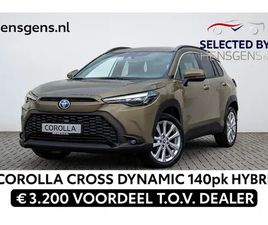 TOYOTA COROLLA CROSS HYBRID 140 DYNAMIC | MY26 | €3.200 VOORDEEL