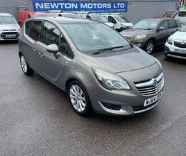 VAUXHALL MERIVA 2014 VAUXHALL MERIVA 1.4 SE (140PS) 1364CC