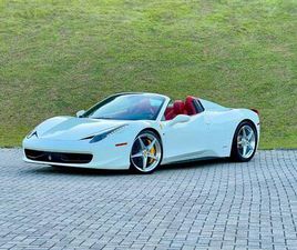 FERRARI 458 ITALIA SPIDER FERRARI F458 SPIDER F1 4.5 V8 570CV