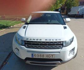 LAND ROVER RANGE ROVER EVOQUE TD4 RANGE ROVER EVOQUE 2.2L TD4 DYNAMIC 4X4 DYNAMIC