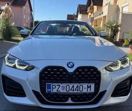 BMW SERIE 4 CABRIO M440I XDRIVE BMW M440I CABRIOLET XDRIVE 2022 GOD, 2022 GOD.