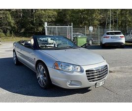 CHRYSLER SEBRING CABRIOLET CHRYSLER SEBRING CABRIOLET 2.7 V6 TOPPSKICK