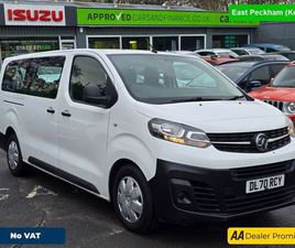 VAUXHALL VIVARO 2020 VAUXHALL VIVARO LIFE 1.5TD EDITION L