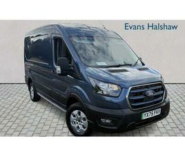 FORD TRANSIT VAN FORD E-TRANSIT 198KW 68KWH H2 TREND VAN AUTO MEDIUM ROOF VAN ELECTRIC AUTOMATIC