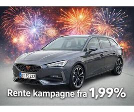 CUPRA LEON 2022 CUPRA LEÓN 2.0 TSI VZ ST 4DRIVE DSG 5D 72.500 KM KR 339.800