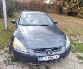 HONDA ACCORD HONDA ACCORD USA MODEL