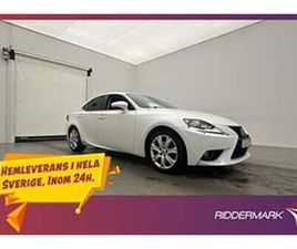 LEXUS IS 300H 223HK EXECUTIVE RATTVÄRME P-SENSORER HALVSKINN