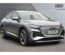 2025 AUDI Q4 E-TRON 210KW 45 82KWH S LINE 5DR AUTO [LEATHER] SUV ELECTRIC AUTOMATIC