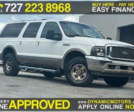 FORD EXCURSION 2002 FORD EXCURSION SPORT UTILITY 4D