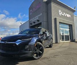 CHEVROLET BLAZER RS 4 PORTES TRACTION INTÉGRALE, NOIR SUR NOIR