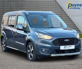 FORD GRAND TOURNEO CONNECT FORD GRANT TOURNEO CONNECT ACTIVE, 1.5 DIESEL AUTO 120PS 5 SEATER IN BLUE