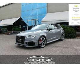 AUDI A3 BERLINA RS3 3 SPB *GUSCIO*UNICO PROPRITARIO*TAGLIANDATA*