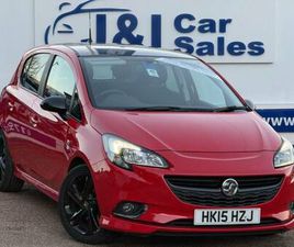 2015 VAUXHALL CORSA 1.4I TURBO ECOFLEX LIMITED EDITION HATCHBACK 5DR PETROL MANUAL EURO 6 (START/STOP) H...