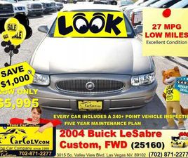 BUICK LESABRE USED 2004 BUICK LESABRE CUSTOM