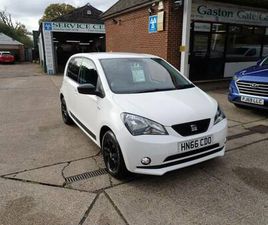 2016 66 SEAT MII 1.0 12V DESIGN MII HATCHBACK 5DR PETROL MANUAL EURO 6 (60 PS)