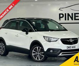 VAUXHALL CROSSLAND X 2019 VAUXHALL CROSSLAND X 1.2 TURBO GPF ELITE SUV 5DR PETROL MANUAL EURO 6 (START/STOP) (130 PS) HATCHBA...