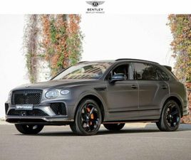 BENTLEY BENTAYGA S BLACK EDITION V8 4.0 550CH