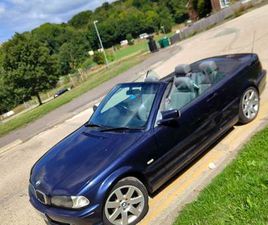 BMW SERIE 3 CABRIO 318 BMW, 3 SERIES, CONVERTIBLE, 2002, MANUAL, 1995 (CC), 2 DOORS