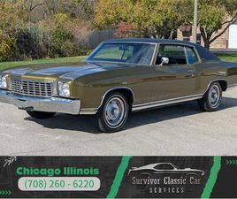 CHEVROLET MONTE CARLO 1972 CHEVROLET MONTE CARLO FOR SALE