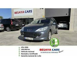 PEUGEOT 307 PEUGEOT 307 1.6I XS