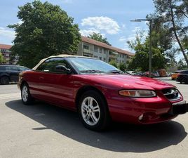 CHRYSLER STRATUS CHRYSLER STRATUS 2.5 LX CABRIO AUTO LX