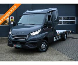 IVECO DAILY - 35S210 HI-MATIC NIEUW MODEL 2025 AUTOTRANSPORTER MET SLAAPCABINE EN ORIGINELE LUCHTVERING