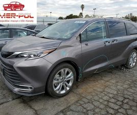 TOYOTA SIENNA LIMITED 2023 2.5L 2.5 HYBRYDA 245KM