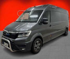 MAN TRUCK MAN TGE MAN TGE PAKETTIAUTO 3,5T TGE 2,0 TDI 130 KW, 4490 AUT 8 FWD - WEBASTO, PERUUTUSKAMERA, VANEROITU TAVARATILA, KAHDET RENKAAT, HUOLLETTU 10/2025